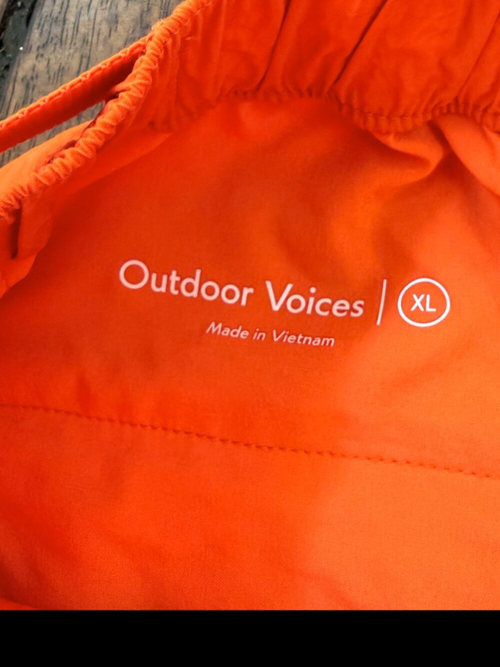 Outdoor Voices Recycled Nylon Cargo 4" Shorts XL - Picture 3 of 4